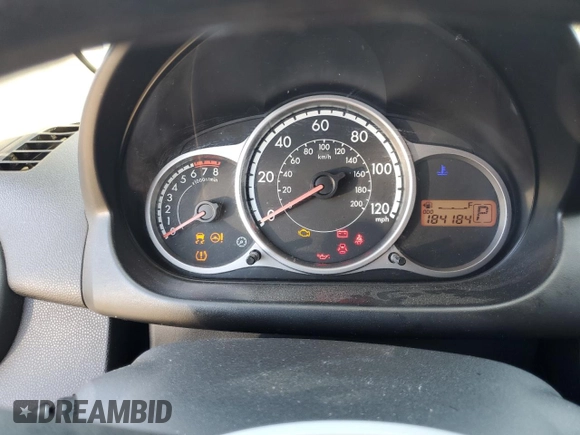 2013 Mazda Mazda2 Sport with VIN JM1DE1KZ2D0163324, listed as a Copart auction lot 50420565 with 184,184 mi miles and Salvage Title. Bid and sale history available at carsss.com. Image 9.