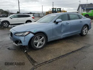 2018 Volvo S90 Momentum with VIN LVY982MK6JP022173, listed as a Copart auction lot 51454185 with 73,872 mi miles and Salvage Title. Bid and sale history available at carsss.com. Image 1.