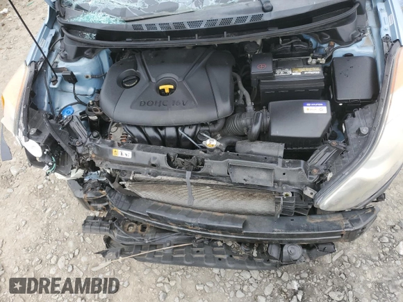 2013 Hyundai Elantra Coupe GS PZEV with VIN KMHDH6AE8DU006484, listed as a Copart auction lot 74087984 with 157,517 mi miles and Salvage Title. Bid and sale history available at carsss.com. Image 11.