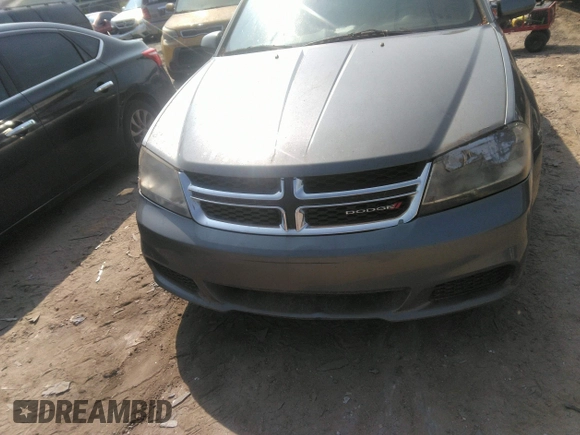 2012 Dodge Avenger SXT with VIN 1C3CDZCB3CN182940, listed as a IAAI auction lot 42410328 with 224,491 mi miles and . Bid and sale history available at DreamBid. Image 6.