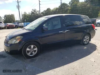 2007 Nissan Quest with VIN 5N1BV28U67N121461, listed as a Copart auction lot 74303804 with 98,379 mi miles and Salvage Title. Bid and sale history available at carsss.com. Image 1.