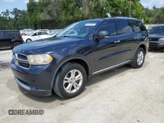 2013 Dodge Durango Crew with VIN 1C4SDHDT3DC679153, listed as a Copart auction lot 54472645 with 167,068 mi miles and Salvage Title. Bid and sale history available at DreamBid. Image 1.