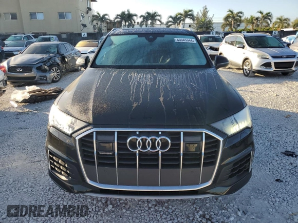 2023 Audi Q7 Premium with VIN WA1AXBF77PD011834, listed as a Copart auction lot 83945344 with 9,272 mi miles and Salvage title. Bid and sale history available at DreamBid. Image 5.