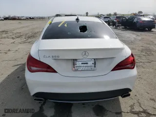 2015 Mercedes-Benz CLA-Class CLA 250 with VIN WDDSJ4EB6FN185017, listed as a Copart auction lot 49724075 with 163,397 mi miles and Salvage Title. Bid and sale history available at carsss.com. Image 6.