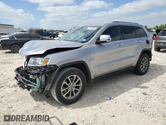 2014 Jeep Grand Cherokee Limited with VIN 1C4RJEBG2EC528821, listed as a Copart auction lot 52152645 with 145,980 mi miles and Salvage Title. Bid and sale history available at carsss.com. Image 1.