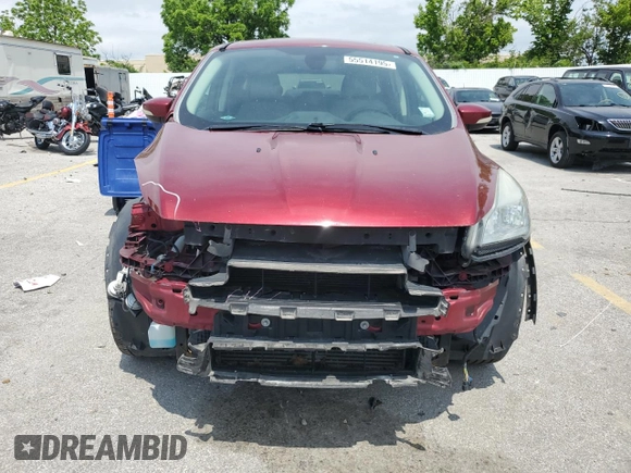 2013 Ford Escape SEL with VIN 1FMCU9H96DUD80433, listed as a Copart auction lot 55514195 with 195,781 mi miles and Salvage title. Bid and sale history available at DreamBid. Image 5.