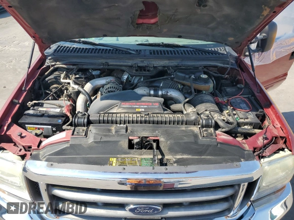 2003 Ford F-250 XL z VIN 1FTNW20P53ED11296, wystawiony jako Copart lot #66673644 z przebiegiem 114 581 mil mil oraz Szkoda całkowita • Salvage title. Historia ofert i sprzedaży dostępna na DreamBid. Obrazek 11.