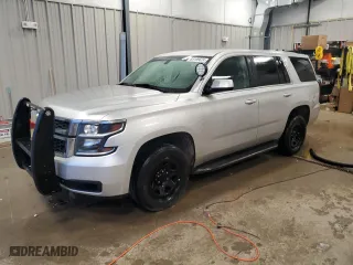 2019 Chevrolet Tahoe Commercial with VIN 1GNSKDKC2KR338314, listed as a Copart auction lot 86199624 with 143,905 mi miles and Clean Title. Bid and sale history available at carsss.com. Image 1.