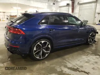 2021 Audi RS Q8 z VIN WU1ARBF10MD040635, wystawiony jako Copart lot #50248835 z przebiegiem 62 526 mil mil oraz Szkoda całkowita • Salvage title. Historia ofert i sprzedaży dostępna na DreamBid. Obrazek 3.