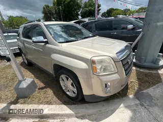 2011 GMC Terrain SLT-2 with VIN 2CTALWEC5B6465244, listed as a Copart auction lot 63708005 with 180,440 mi miles and Clean title. Bid and sale history available at DreamBid. Image 1.