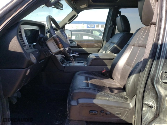 2009 Lincoln Navigator with VIN 5LMFU28539LJ01029, listed as a Copart auction lot 76828524 with 143,627 mi miles and Salvage Title. Bid and sale history available at carsss.com. Image 7.