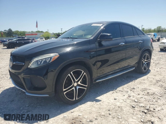 2016 Mercedes-Benz GLE 450 AMG z VIN 4JGED6EB9GA021162, wystawiony jako Copart lot #54714505 z przebiegiem 105 000 mil mil oraz Szkoda całkowita • Salvage title. Historia ofert i sprzedaży dostępna na DreamBid. Obrazek 1.