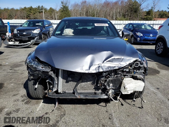 2015 Lexus IS 250 with VIN JTHCF1D22F5020807, listed as a Copart auction lot 48802575 with 106,707 mi miles and Salvage Title. Bid and sale history available at DreamBid. Image 5.