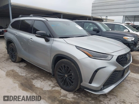 2023 Toyota Highlander L with VIN 5TDKDRAH5PS527304, listed as a IAAI auction lot 42062249 with 20,950 mi miles and . Bid and sale history available at DreamBid. Image 1.