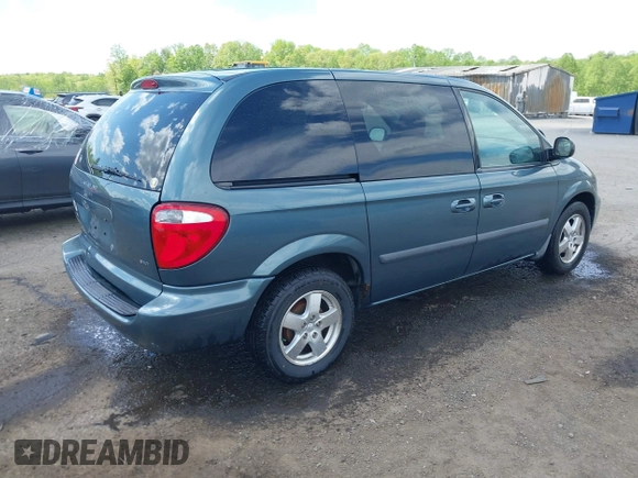 2007 Dodge Caravan SXT with VIN 1D4GP45R67B160426, listed as a IAAI auction lot 42096121 with 106,115 mi miles and . Bid and sale history available at DreamBid. Image 4.