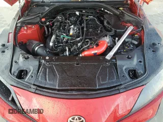 2021 Toyota GR Supra 3.0 with VIN WZ1DB0C02MW043752, listed as a Copart auction lot 73785324 with 53,345 mi miles and Salvage Title. Bid and sale history available at carsss.com. Image 11.