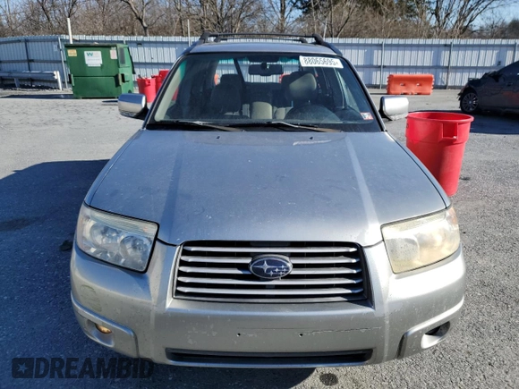 2006 Subaru Forester 2.5 X w/Premium Pkg with VIN JF1SG65656H741846, listed as a Copart auction lot 88065695 with 195,660 mi miles and Salvage Title. Bid and sale history available at carsss.com. Image 5.