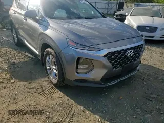 2019 Hyundai Santa Fe SE with VIN 5NMS23AD9KH095747, listed as a Copart auction lot 75342324 with 31,372 mi miles and Salvage Title. Bid and sale history available at carsss.com. Image 10.