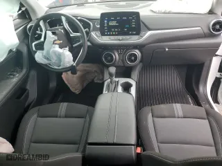 2025 Chevrolet Blazer LT with VIN 3GNKBCR4XSS110678, listed as a Copart auction lot 42407585 with 1,836 mi miles and Salvage Title. Bid and sale history available at carsss.com. Image 8.