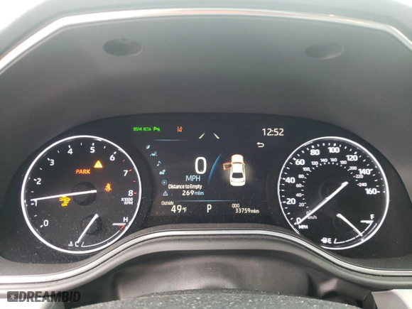 2020 Toyota Avalon Limited with VIN 4T1DZ1FB6LU041814, listed as a Copart auction lot 86360304 with 33,759 mi miles and Salvage Title. Bid and sale history available at carsss.com. Image 9.