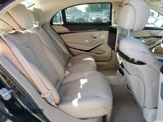 2018 Mercedes-Benz S 560 with VIN WDDUG8DB5JA378761, listed as a Copart auction lot 46141835 with 51,135 mi miles and Salvage Title. Bid and sale history available at carsss.com. Image 10.