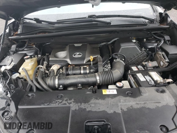 2019 Lexus NX 300 with VIN JTJBARBZ8K2184551, listed as a Copart auction lot 61269935 with 109,215 mi miles and Salvage title. Bid and sale history available at DreamBid. Image 12.