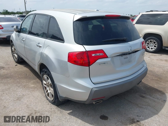 2009 Acura MDX with VIN 2HNYD28209H516743, listed as a IAAI auction lot 42048208 with 179,680 mi miles. Bid and sale history available at carsss.com. Image 3.