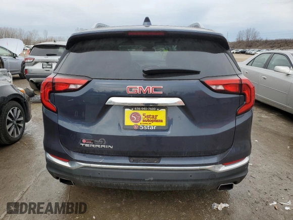2018 GMC Terrain SLT with VIN 3GKALPEX9JL298390, listed as a Copart auction lot 47045005 with 70,096 mi miles and Clean Title. Bid and sale history available at DreamBid. Image 6.