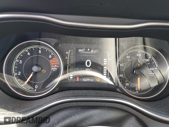 2020 Jeep Cherokee Latitude Plus with VIN 1C4PJMLB3LD590806, listed as a Copart auction lot 51116225 with 42,279 mi miles and Salvage Title. Bid and sale history available at carsss.com. Image 9.