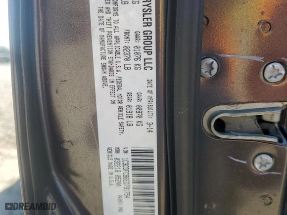 2014 Dodge Dart Limited with VIN 1C3CDFCB6ED791754, listed as a Copart auction lot 49585105 with 78,700 mi miles and Salvage Title. Bid and sale history available at carsss.com. Image 12.