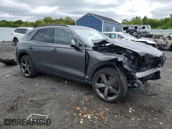 2024 Genesis GV70 Sport z VIN 5NMMCDTC8RH004817, wystawiony jako Copart lot #58254995 z przebiegiem 27 557 mil mil oraz Szkoda całkowita • Salvage title. Historia ofert i sprzedaży dostępna na DreamBid. Obrazek 4.