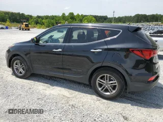 2018 Hyundai Santa Fe 2.4L with VIN 5XYZT3LB4JG546566, listed as a Copart auction lot 57268105 with 153,314 mi miles and Clean title. Bid and sale history available at DreamBid. Image 2.