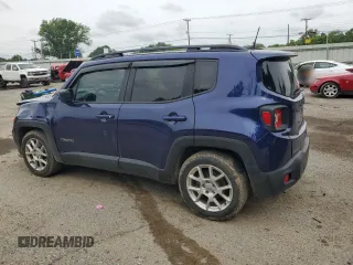 2020 Jeep Renegade Latitude with VIN ZACNJABB3LPL01302, listed as a Copart auction lot 57945085 with 101,515 mi miles and Salvage title. Bid and sale history available at DreamBid. Image 2.