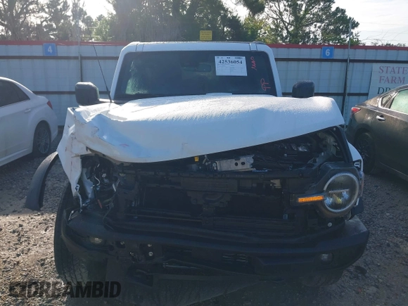 2024 Ford Bronco Big Bend with VIN 1FMDE7BH4RLB23340, listed as a IAAI auction lot 42536054 with 5,439 mi miles and . Bid and sale history available at DreamBid. Image 13.