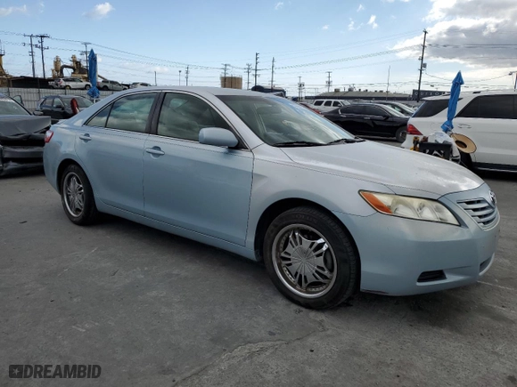 2007 Toyota Camry CE with VIN JTNBE46KX73066165, listed as a Copart auction lot 53708425 with 97,498 mi miles and Salvage Title. Bid and sale history available at carsss.com. Image 4.