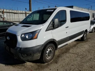 2023 Ford Transit Passenger XL with VIN 1FBAX2Y84PKA07378, listed as a Copart auction lot 46208235 with 40,517 mi miles and Non Repairable. Bid and sale history available at carsss.com. Image 1.