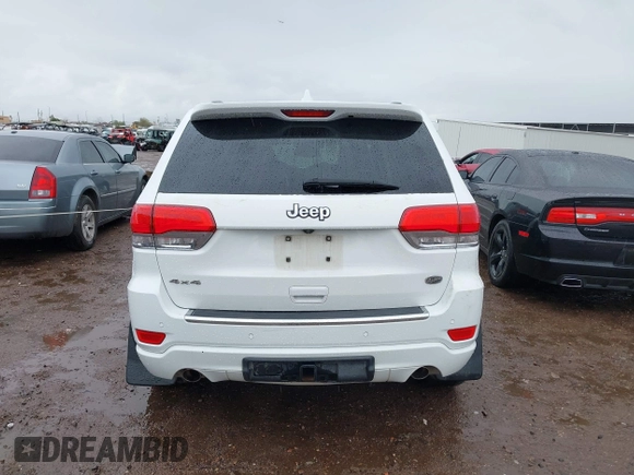 2014 Jeep Grand Cherokee Overland with VIN 1C4RJFCG9EC162098, listed as a IAAI auction lot 41746022 with 120,588 mi miles and . Bid and sale history available at DreamBid. Image 15.