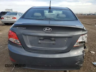 2012 Hyundai Accent GLS z VIN KMHCU4AE4CU185892, wystawiony jako Copart lot #52803675 z przebiegiem 168 792 mil mil oraz Szkoda całkowita • Salvage title. Historia ofert i sprzedaży dostępna na DreamBid. Obrazek 6.