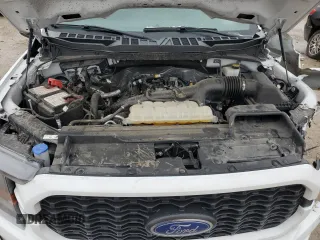 2023 Ford F-150 XL with VIN 1FTEW1EPXPKF33908, listed as a Copart auction lot 44173875 with 27,678 mi miles and Salvage Title. Bid and sale history available at carsss.com. Image 13.