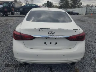 2022 Infiniti Q50 Luxe with VIN JN1EV7BR7NM340678, listed as a Copart auction lot 53838185 with 36,834 mi miles and Salvage title. Bid and sale history available at DreamBid. Image 6.