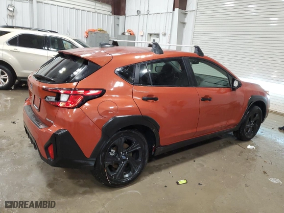 2024 Subaru Crosstrek with VIN JF2GUABCXRH372140, listed as a Copart auction lot 86976994 with NaN miles and Salvage Title. Bid and sale history available at carsss.com. Image 3.
