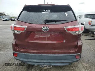 2014 Toyota Highlander XLE z VIN 5TDJKRFHXES007994, wystawiony jako Copart lot #54488235 z przebiegiem 109 792 mil mil oraz Tytuł czysty. Historia ofert i sprzedaży dostępna na DreamBid. Obrazek 6.