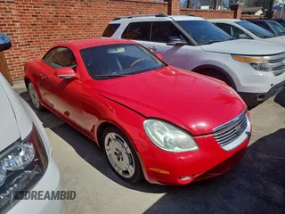 2003 Lexus SC with VIN JTHFN48Y530046505, listed as a Copart auction lot 49101935 with 214,648 mi miles and Clean Title. Bid and sale history available at carsss.com. Image 1.