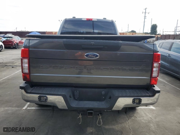 2020 Ford Super Duty F-250 SRW XL with VIN 1FT7W2BT5LEC67691, listed as a Copart auction lot 48733525 with 0 mi miles and Salvage Title. Bid and sale history available at carsss.com. Image 6.