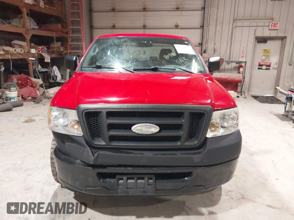 2008 Ford F-150 XL with VIN 1FTRF122X8KF02704, listed as a IAAI auction lot 41748158 with 1 mi miles. Bid and sale history available at carsss.com. Image 11.