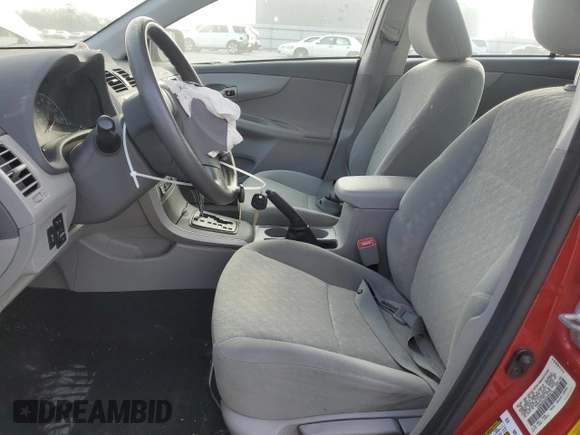 2010 Toyota Corolla with VIN 1NXBU4EE0AZ254273, listed as a Copart auction lot 43318035 with 56,394 mi miles and Salvage Title. Bid and sale history available at DreamBid. Image 7.
