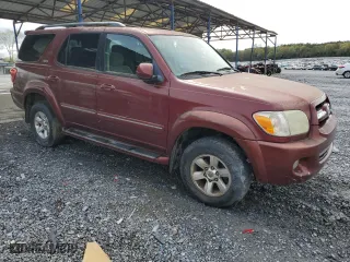 2006 Toyota Sequoia SR5 with VIN 5TDBT44A56S268008, listed as a Copart auction lot 50994135 with NaN miles and Clean Title. Bid and sale history available at carsss.com. Image 4.