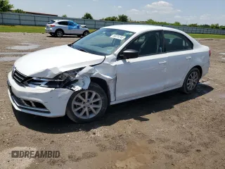 2015 Volkswagen Jetta SE with VIN 3VWD17AJ1FM295322, listed as a Copart auction lot 56074745 with 114,170 mi miles and Salvage title. Bid and sale history available at DreamBid. Image 1.