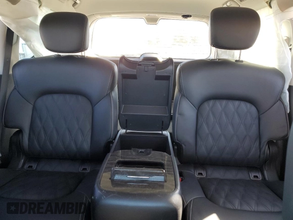 2023 Nissan Armada Platinum with VIN JN8AY2DA3P9402830, listed as a Copart auction lot 88524215 with 19,561 mi miles and Salvage Title. Bid and sale history available at carsss.com. Image 10.