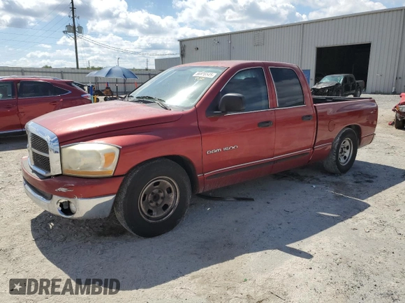 2006 Dodge 1500 SLT z VIN 1D7HA18N56J111254, wystawiony jako Copart lot #56846545 z przebiegiem 154 275 mil mil oraz Szkoda całkowita • Salvage title. Historia ofert i sprzedaży dostępna na DreamBid. Obrazek 1.